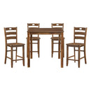 5891-36 - 5-Piece Pack Counter Height Set - Michael's Discount Furniture