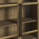 Orion Bookcase in Weathered Oak