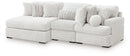 Cuddle Plush Sectional with Chaise