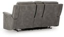 Next-Gen DuraPella Power Reclining Loveseat with Console - Michael's Discount Furniture
