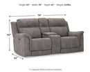Next-Gen DuraPella Power Reclining Loveseat with Console - Michael's Discount Furniture