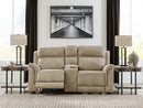 Next-Gen DuraPella Power Reclining Loveseat with Console - Michael's Discount Furniture
