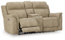 Next-Gen DuraPella Power Reclining Loveseat with Console - Michael's Discount Furniture