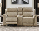 Next-Gen DuraPella Power Reclining Loveseat with Console - Michael's Discount Furniture