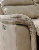 Next-Gen DuraPella Power Reclining Loveseat with Console - Michael's Discount Furniture