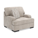 High Profile Chair & Ottoman Living Room Set - Michael's Discount Furniture