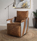 Power Motion Recliner w/Swivel
