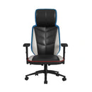 Rollins Gaming Chair with LED and Speaker in Black and Khaki - 3A Packing