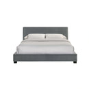 Brookhaven UPH Bed in Grey Velvet
