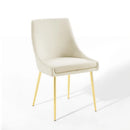 Viscount Performance Velvet Dining Chairs - Set of 2