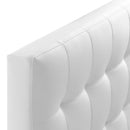 Lily Twin Upholstered Vinyl Headboard