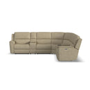 Henry Latitudes Power Reclining Sectional with Power Headrest & Lumbar - 5000-1041-SECTPH-94680