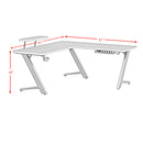 Waterside L shape Desk in Black