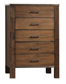 Acme Merrilee 5-Drawer Chest in Oak 21686