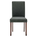 Prosper Upholstered Fabric Dining Side Chair Set of 2