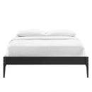 June Full Wood Platform Bed Frame