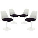Lippa Dining Side Chair Fabric Set of 4