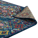 Entourage Khalida Distressed Floral Lattice 8x10 Area Rug