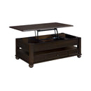 Wagner Occasional Table Set in Cherry-Rectangular Lift-Top Coffee Table