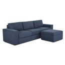 Flex Sofa with Wide Arm and Storage Ottoman - 5000003808