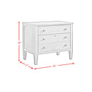 Portico File Cabinet in Brown Oak