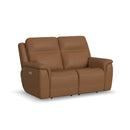 Sawyer Power Reclining Loveseat w/ Pwr Headrests, Lumbar - Michael's Discount Furniture