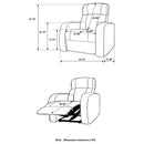 Cyrus Recliner - Michael's Discount Furniture