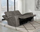 Brickston Triple Power Reclining Loveseat - Michael's Discount Furniture