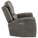 Brickston Triple Power Swivel Glider Recliner - Michael's Discount Furniture