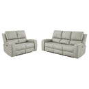 Brickston Triple Power Reclining Sofa Set - Michael's Discount Furniture