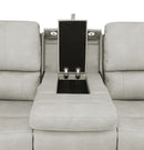 Brickston Triple Power Reclining Sofa Set - Michael's Discount Furniture