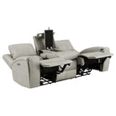 Brickston Triple Power Reclining Sofa - Michael's Discount Furniture