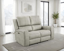 Brickston Triple Power Reclining Loveseat - Michael's Discount Furniture
