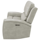 Brickston Triple Power Reclining Loveseat - Michael's Discount Furniture