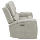 Brickston Triple Power Reclining Loveseat - Michael's Discount Furniture