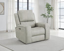 Brickston Triple Power Swivel Glider Recliner - Michael's Discount Furniture