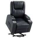 Armstrong Power Lift Massage Recliner - Michael's Discount Furniture