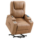 Armstrong Power Lift Massage Recliner - Michael's Discount Furniture
