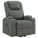 Armstrong Power Lift Massage Recliner - Michael's Discount Furniture