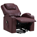 Armstrong Power Lift Massage Recliner - Michael's Discount Furniture