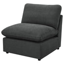 Collins Armless Chair - Michael's Discount Furniture