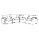 Collins Modular Power Reclining Sectional Sofa - Michael's Discount Furniture