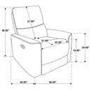 Navarro Glider Recliner - Michael's Discount Furniture