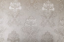 Sheridan Cream Fabric Sofa w/7 Pillows