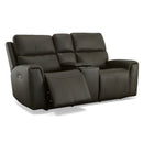 Jarvis Latitudes Power Reclining Loveseat with Console & Power Headrests - 5000003949 - Michael's Discount Furniture