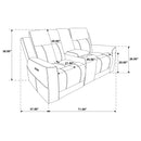 Kennett Power Reclining Sofa Set - Michael's Discount Furniture