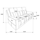 Kennett Power Reclining Sofa - Michael's Discount Furniture