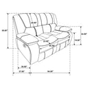 Camila Reclining Loveseat - Michael's Discount Furniture