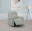 Adler Power Swivel Glider Recliner - Michael's Discount Furniture