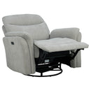 Adler Power Swivel Glider Recliner - Michael's Discount Furniture